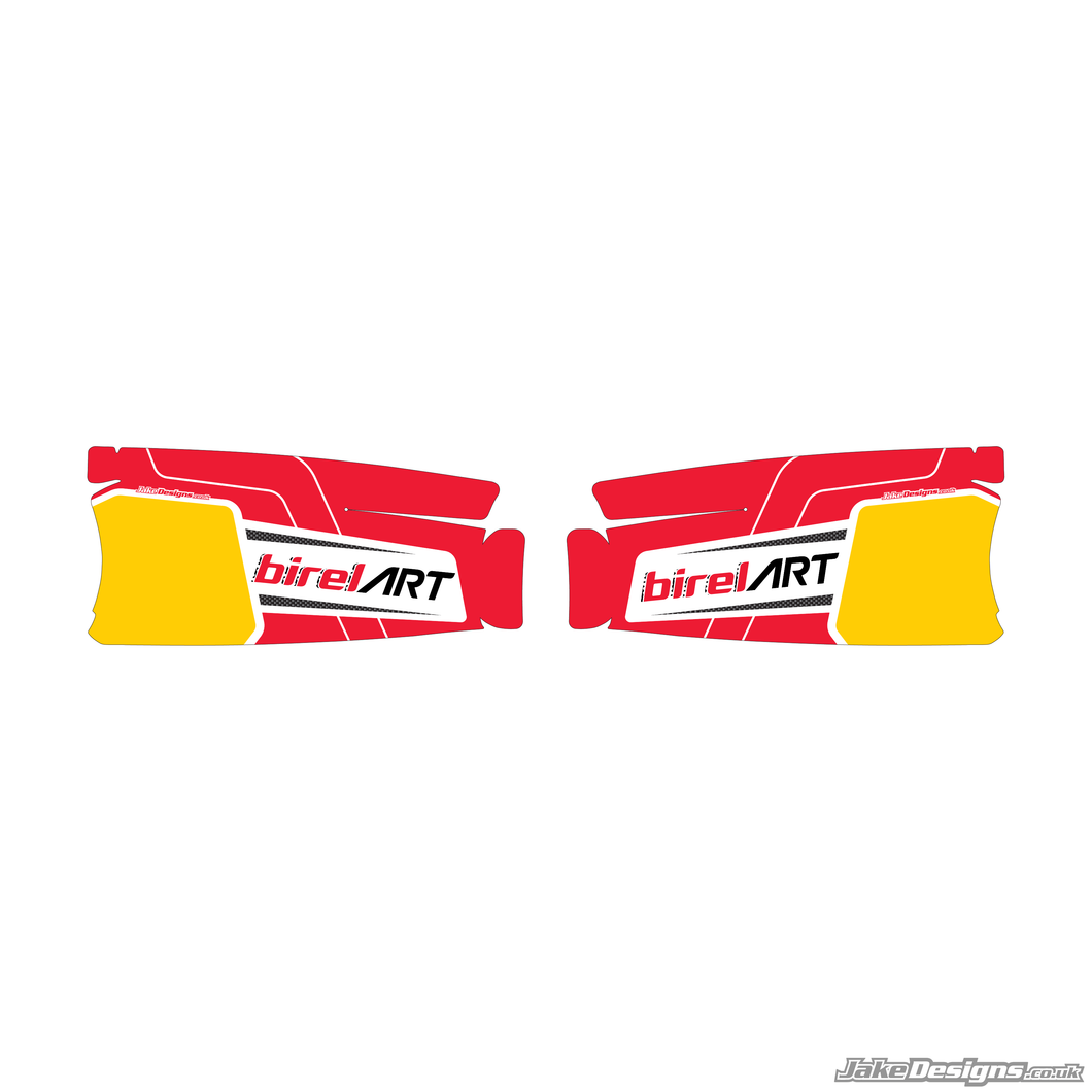 BirelART Replica Set Of Sidepods Sticker (2024)