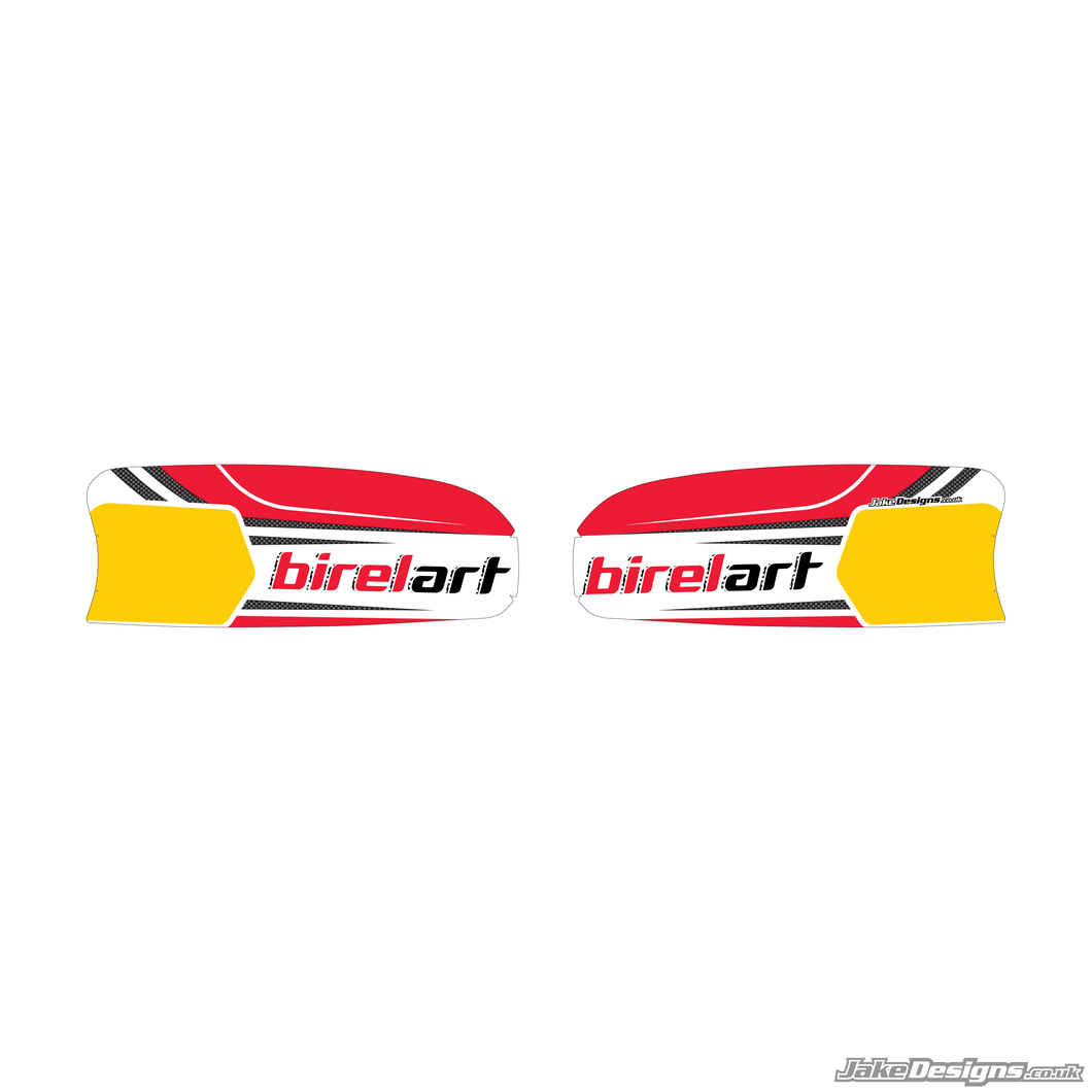 BirelART Replica Set Of Sidepods Sticker (2025)