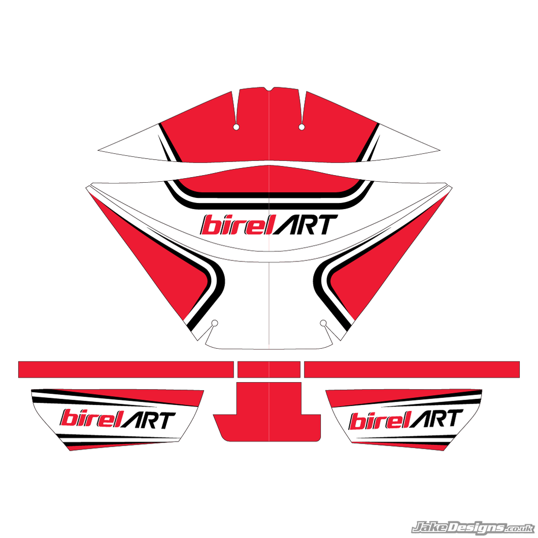 BirelART Replica Rotax Airbox Sticker Kit (2020)