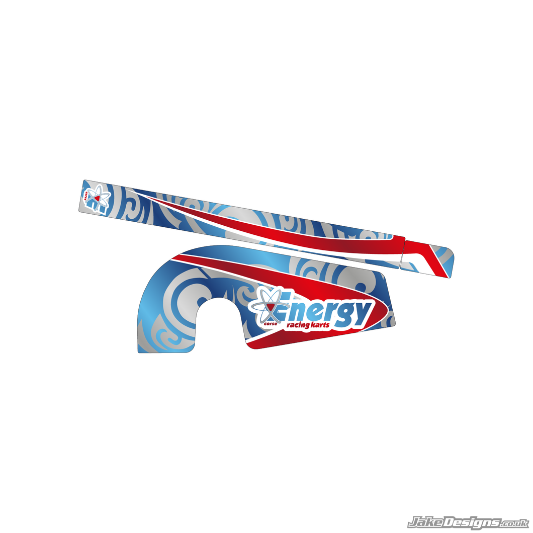 Energy Corse Replica Chain Guard Sticker Kit (2014 - Tillett)