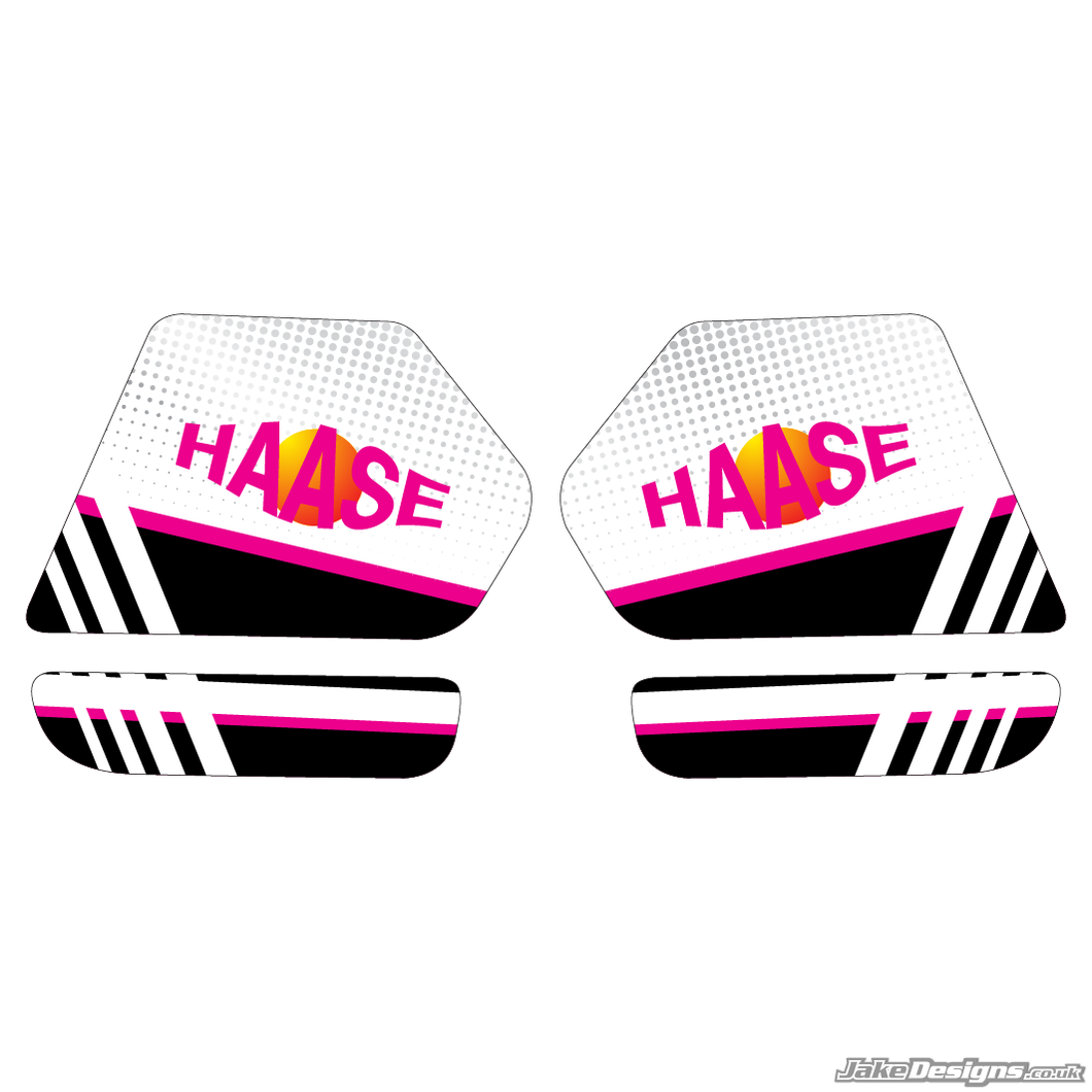 HAASE Replica Tank Sticker Kit