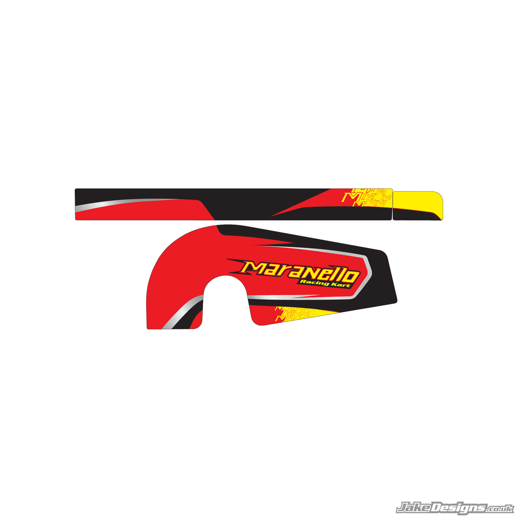 Maranello Replica Chain Guard Sticker Kit (Tillett) (2014)