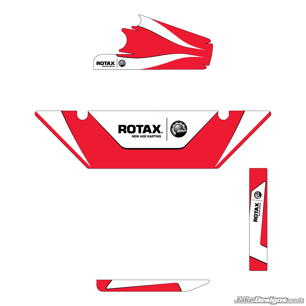 BirelART Replica DD2 Rotax Max Radiator Stickers (2014)