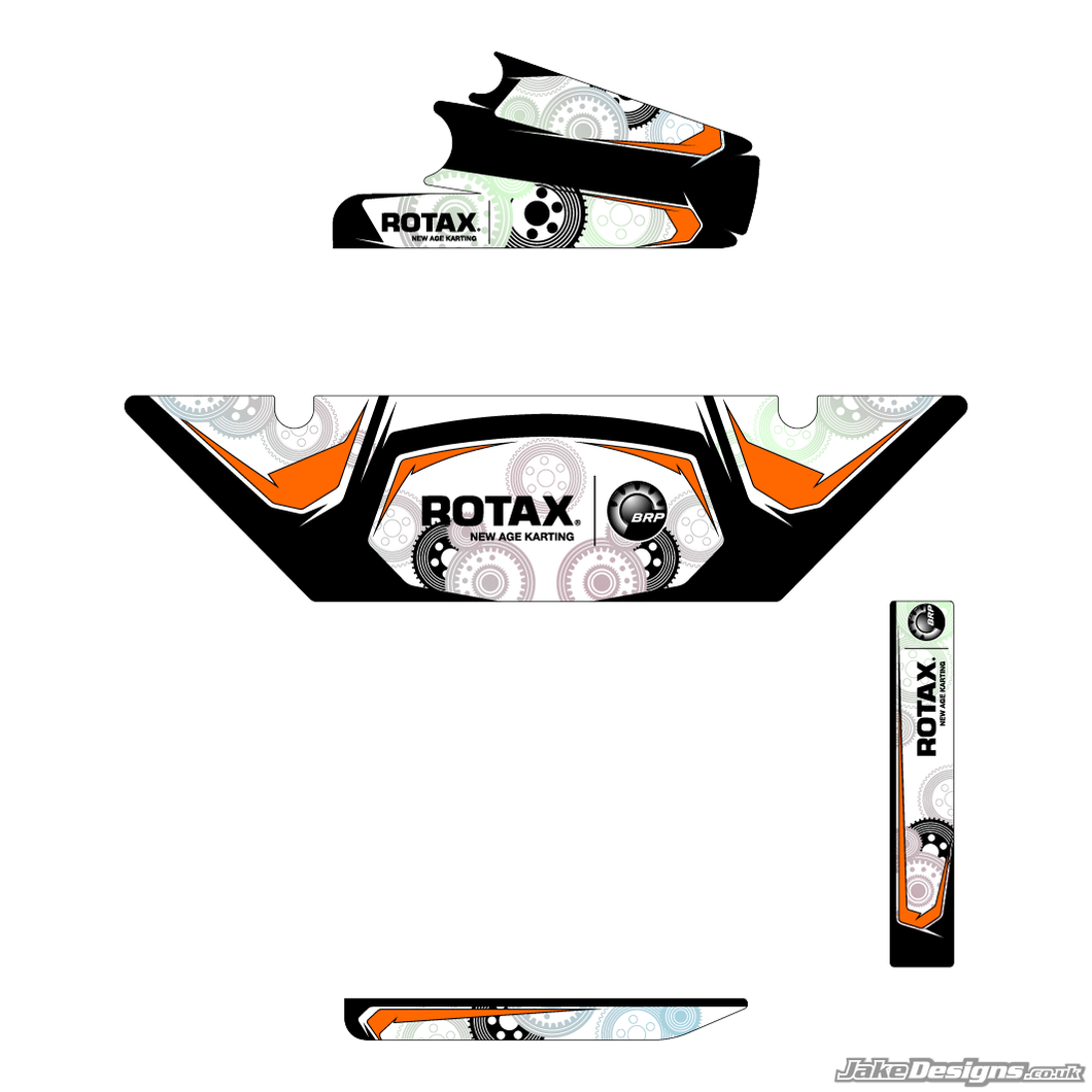 CRG Replica DD2 / Rotax Max Radiator Stickers (2014)