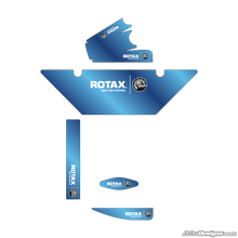 Load image into Gallery viewer, Chrome Style (European) Rotax Max Radiator Stickers
