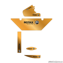 Load image into Gallery viewer, Chrome Style (European) Rotax Max Radiator Stickers
