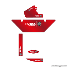 Load image into Gallery viewer, Chrome Style (European) Rotax Max Radiator Stickers
