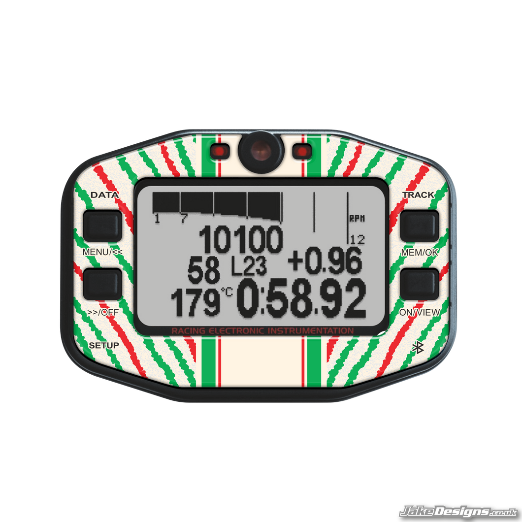 TonyKart 401S Racer Style Mychron 4 Gel Sticker (2015)
