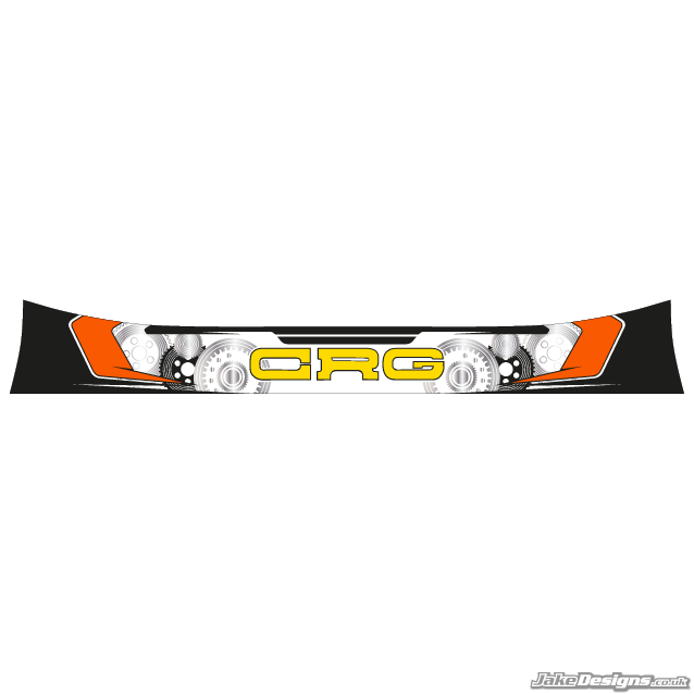 CRG Style Visor Stickers (2014)