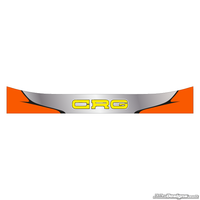 CRG Style Visor Stickers (Old School)