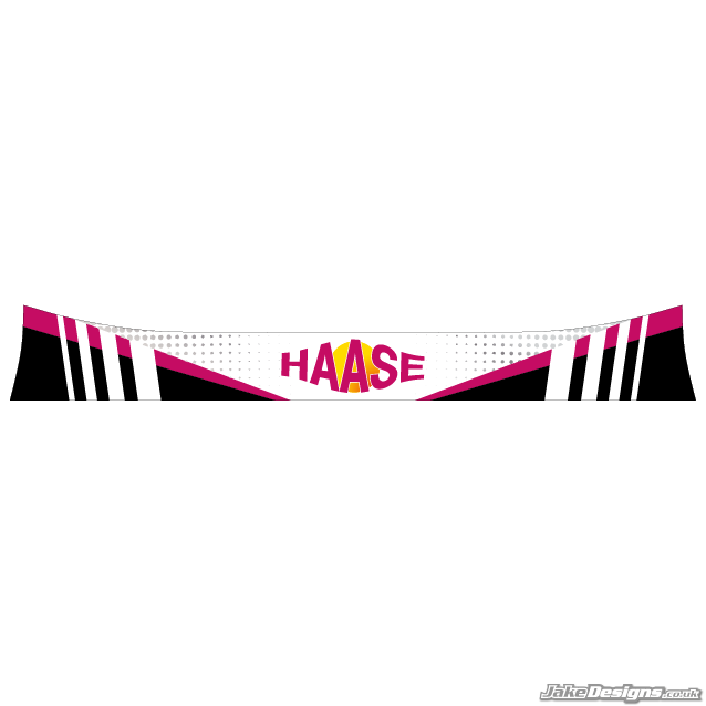 HAASE Style Visor Stickers (2017)