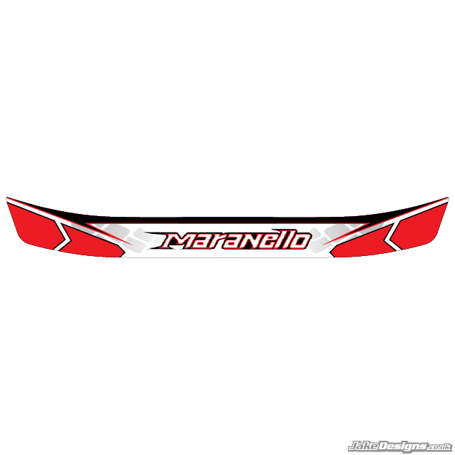 Maranello Style Visor Stickers (2012)