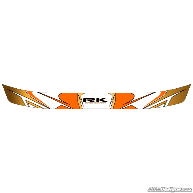 RK Style Visor Stickers