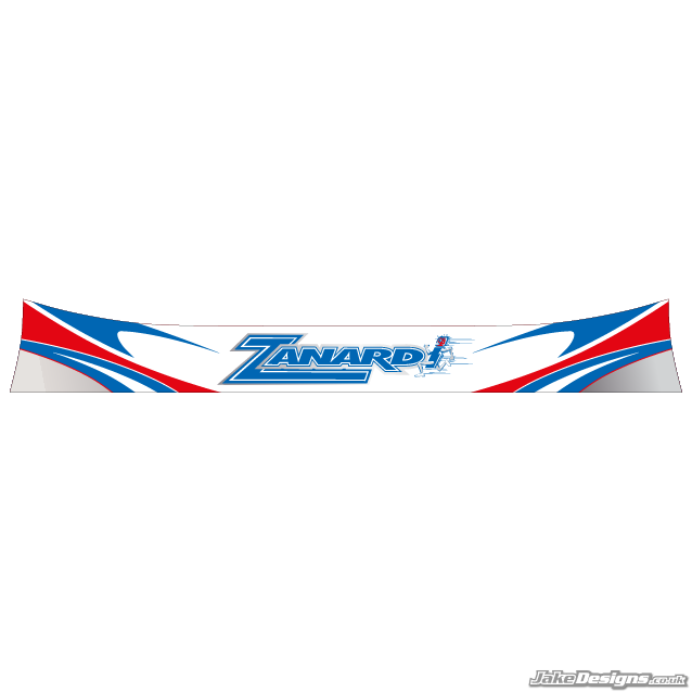 Zanaradi Style Visor Stickers (2013)