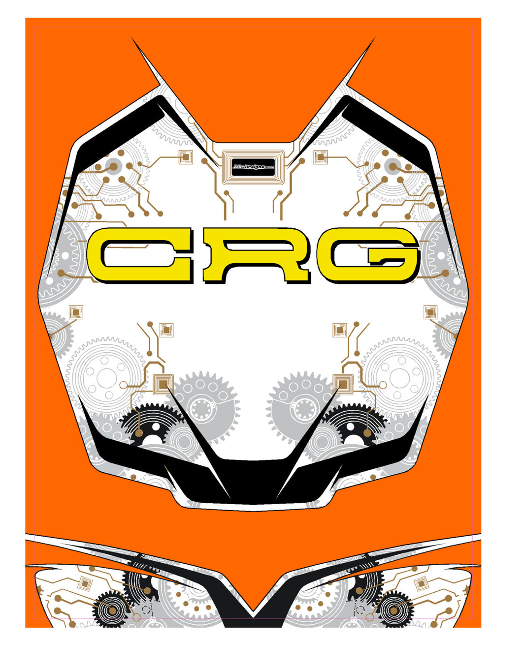 CRG Replica Trolley Sticker Kit