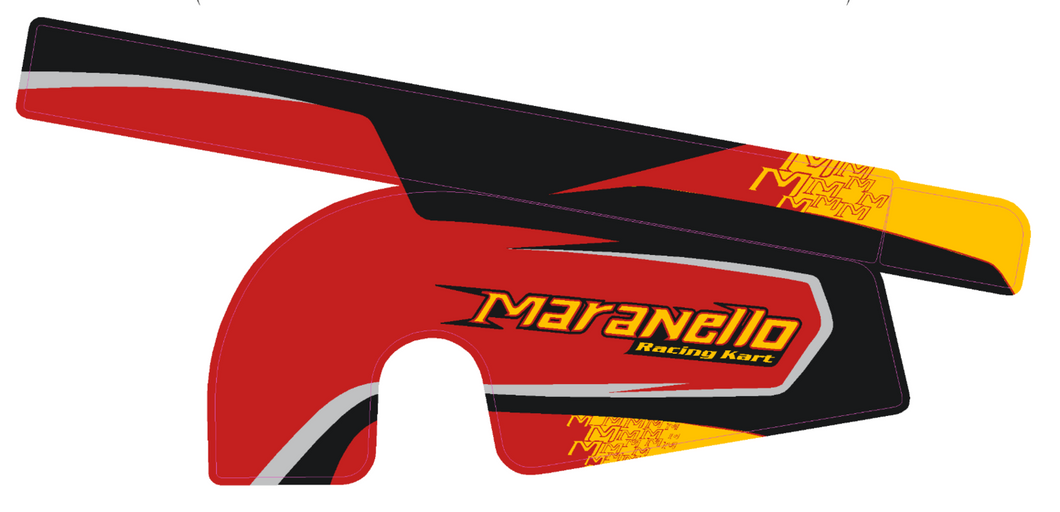 Maranello Replica Chain Guard Sticker Kit (Tillett)