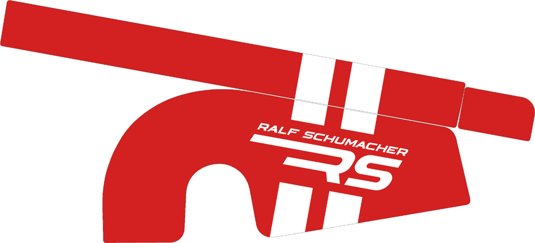 (R.S) Ralf Schumacher Replica Chain Guard Sticker Kit (Tillett)