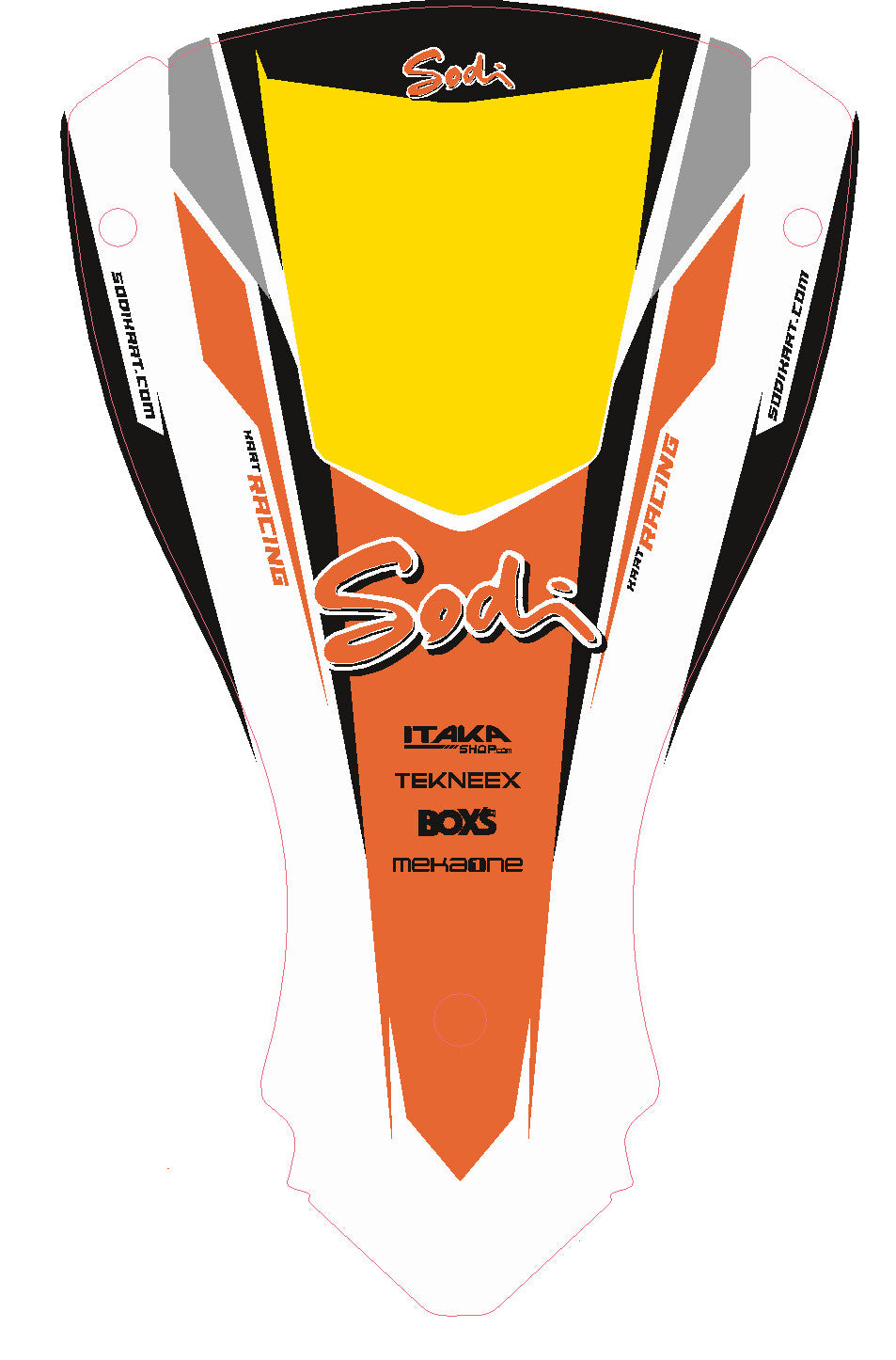 SODI Replica Nassau Sticker