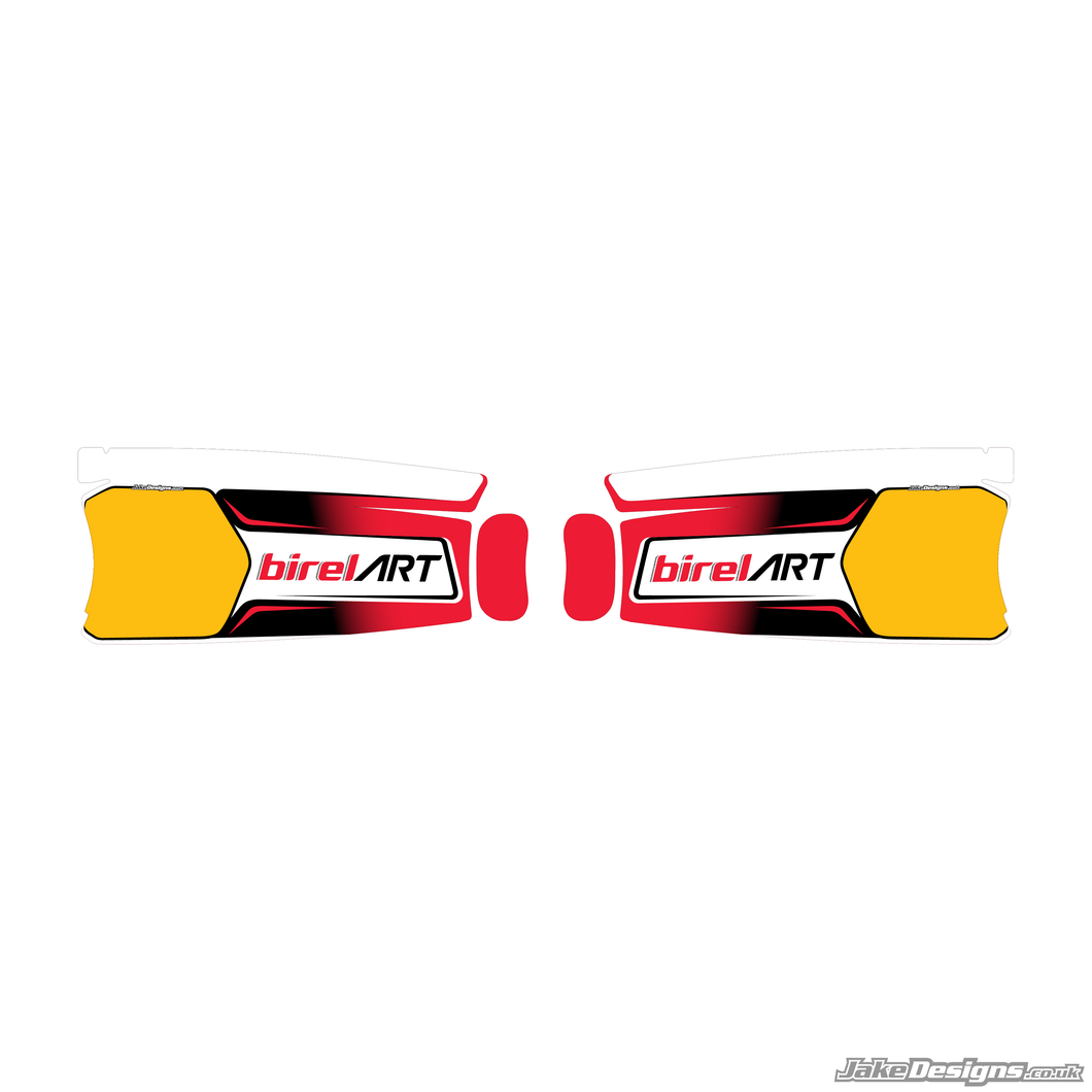 BirelART Replica Set Of Sidepods Sticker (2018)